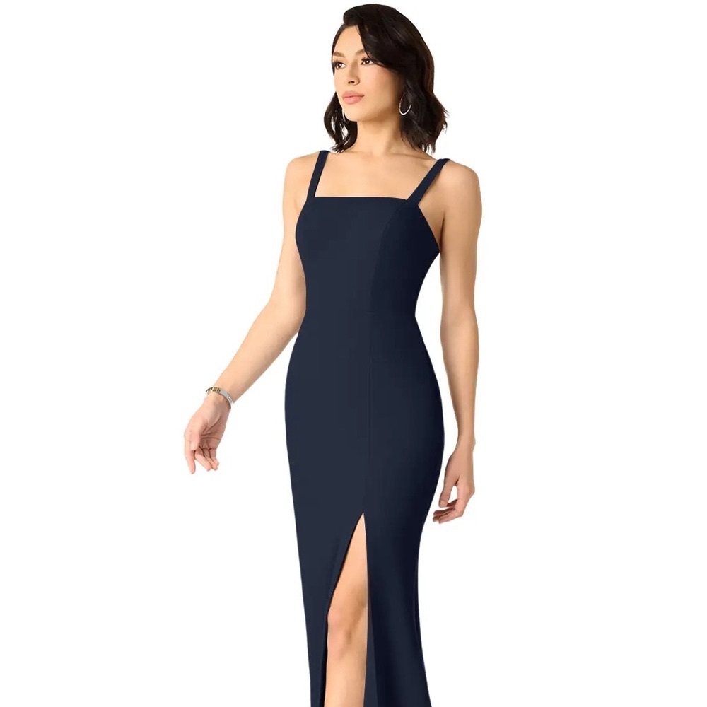 NWT - AZAZIE Gown in Dark Navy - Gianetta